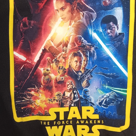 Star wars the force awakens premiere T shirt men's XXL used - Picture 5 of 5